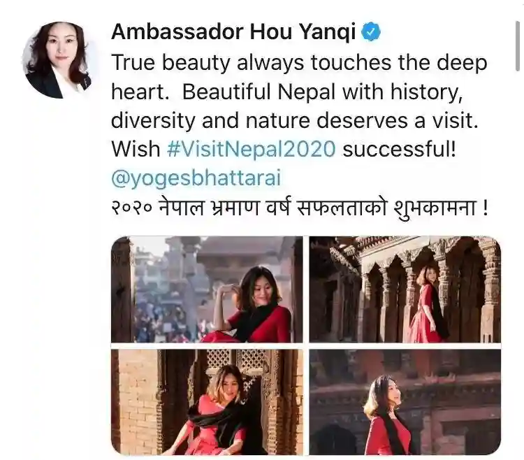 “刷屏”的“70后”女大使