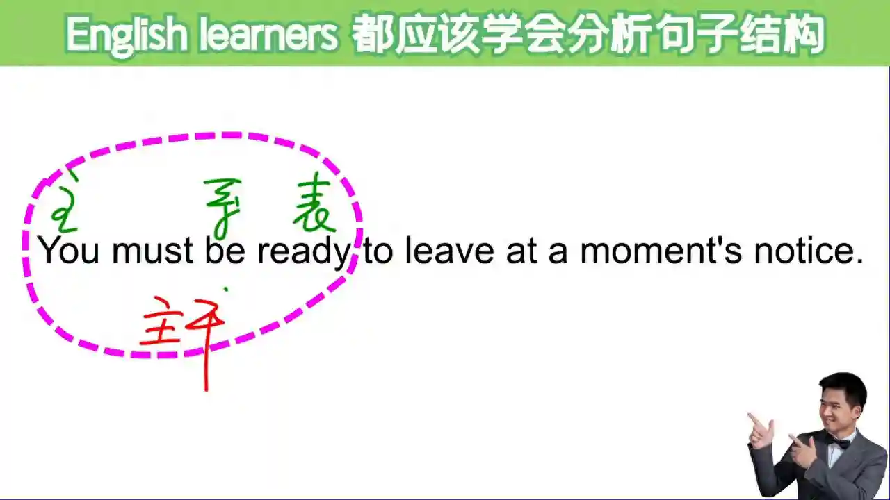 Englishlearners：英文句子的构句逻辑